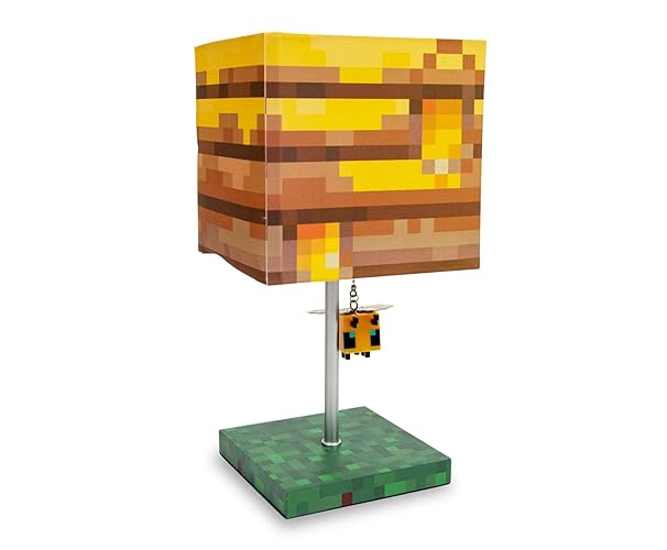 I just received a contribution towards Minecraft Yellow Bee Nest Block Desk Lamp with 3D Bee Puller | Nightstand Table Lamp with LED Mood Light for Bedroom, Desk, Living Room, Playro from Anonymous via Throne. Thank you! throne.com/theatomicdarkf… #Wishlist #throne