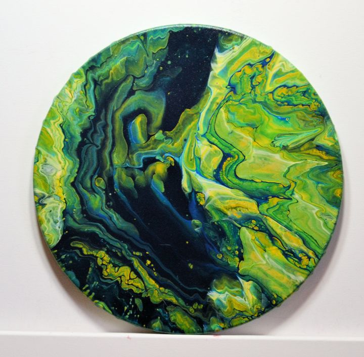 Art of the Day! "LUSH GREENS". Buy at: ArtPal.com/lenneastudio?i…