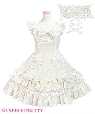 🎀新宿店再入荷情報🎀 ❄️ Snow DollジャンパースカートSet…シロ