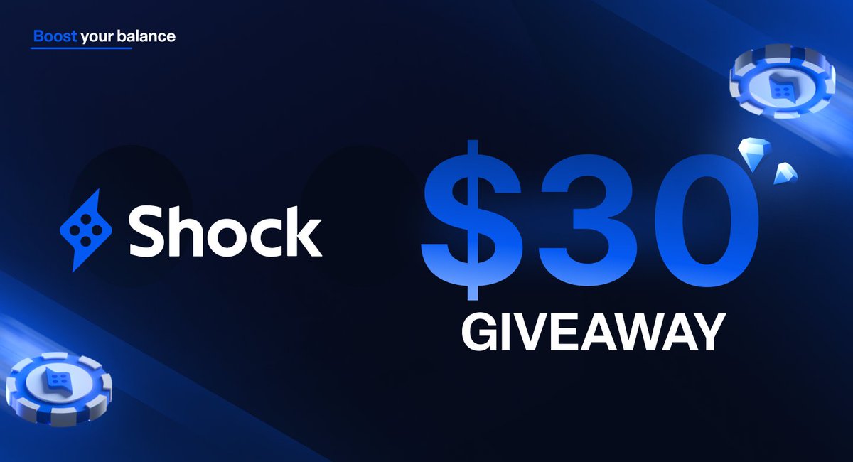 💰 $30 GIVEAWAY!

✅ Follow Me &amp; <a href="/ShockCasino/">Shock</a> 
✅ Retweet
✅ Tag a Friend

⏰ Rolling in 7 Days!