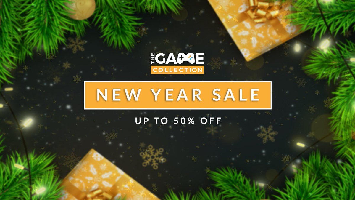 game_collection's tweet image. OUR NEW YEAR SALE IS LIVEEEEEEEEEEE! 🎉

We're going early with our yearly promo, so get stuck in and avoid that FOMO!

Save up to 50% across almost 200 titles and see in 2026 with a healthily clogged backlog!

That's way cooler than it sounds... 🤣

Right here at The Game…
