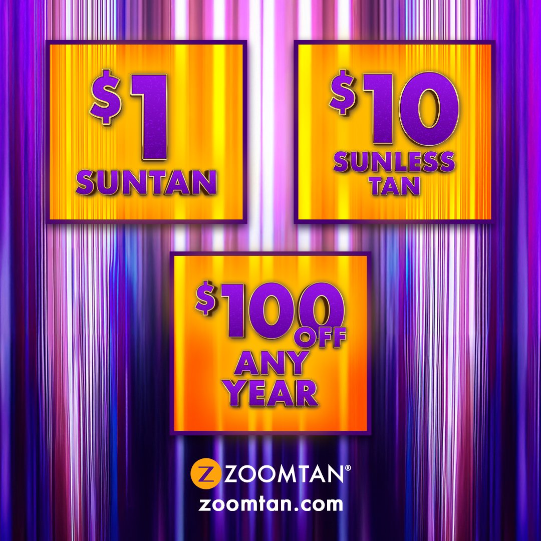 ZoomTan's tweet image. ✨ The wrapping’s done. The chaos is over. Now it’s time to treat your-elf. ✨ We’re OPEN the day after Christmas and our elves saved a few feel-good deals just for you 👇🎁
 
1️⃣ $1 Suntan
2️⃣ $10 Sunless Tan
3️⃣ $100 OFF any Year Membership
 
🎄 12/26 ONLY | Open until 8PM
🔗 Grab…