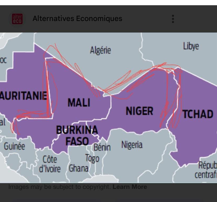 #Aesalerte
Il suffirait que les trois pays du Sahel déploient plus de 15 000 militaires le long des frontières avec la Mauritanie, l’Algérie, la Libye et le Tchad.

Tous les chercheurs et experts en sécurité le confirment : aucun groupe terroriste ne peut survivre sans