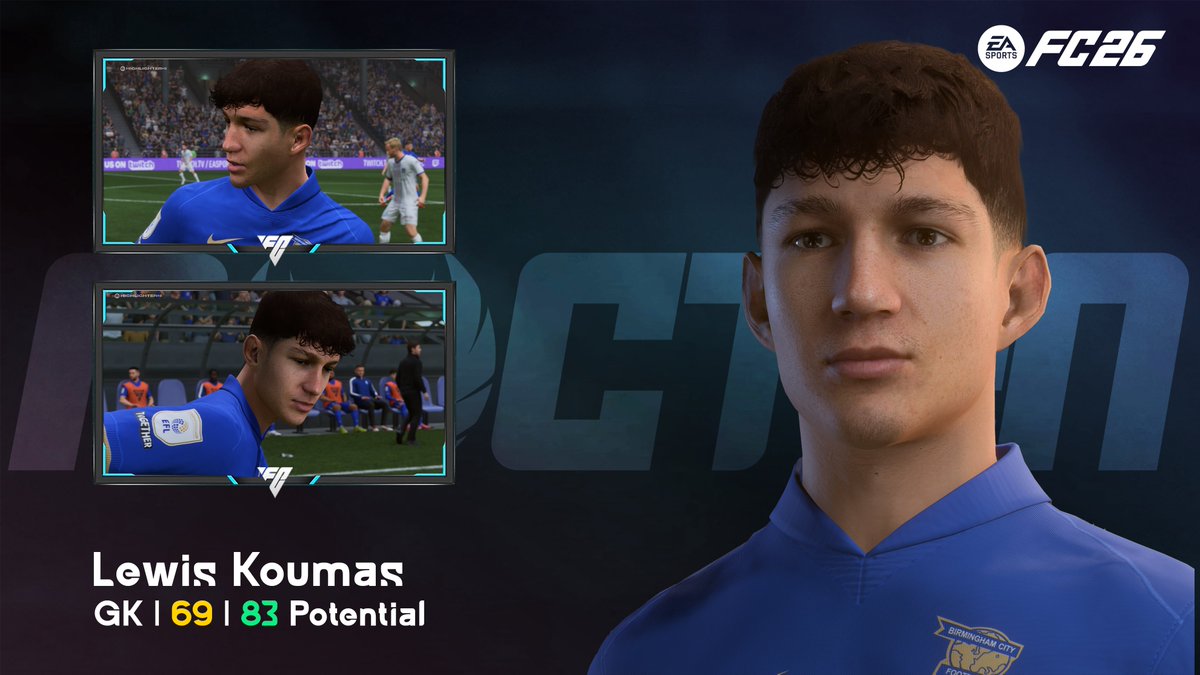noctenmod's tweet photo. 🔥 Released 🔥
Lewis Koumas | EAFC 26 Face
Birmingham City Player, Loaned from Liverpool FC

Download link in Bio (Available on BMC / Patreon)

Join membership or buy to unlock this face &amp; more creations.
Enjoy your game!

@allFCfacemakers https://t.co/0V3h9z6STl