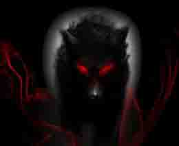 The wolf does not concern himself with the balloons on his profile