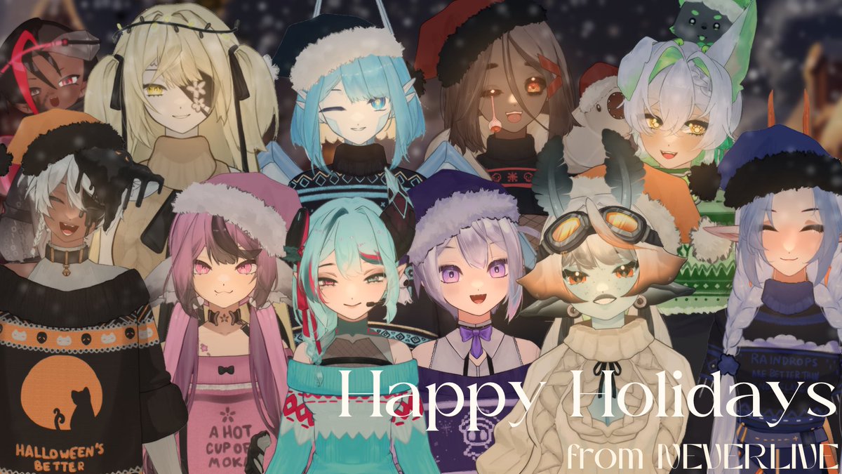 Happy Holidays!

From NEVERLIVE to you, we wish you all a very happy and festive time this holiday season❄️

We hope you like our family holiday card😉

Stay safe and stay warm☕️🍪
#NEVERLIVE #HappyHolidays