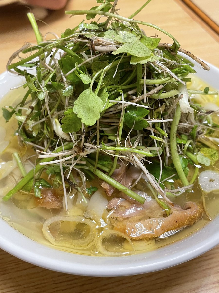 titum4461's tweet photo. 薄野軍鶏そば嶋やさん‼️
3人で忘年会終わりに。一人はお初。美味しい連発😋良かった。
私は塩に芹トッピング。醤油好きですが、3味芹で食べたけど、塩が一番かな。この冬芹堪能できました❣️明日は駿佑さんの限定イベント楽しみすぎる😊
#薄野軍鶏そば嶋や https://t.co/1XTL4DhoSv