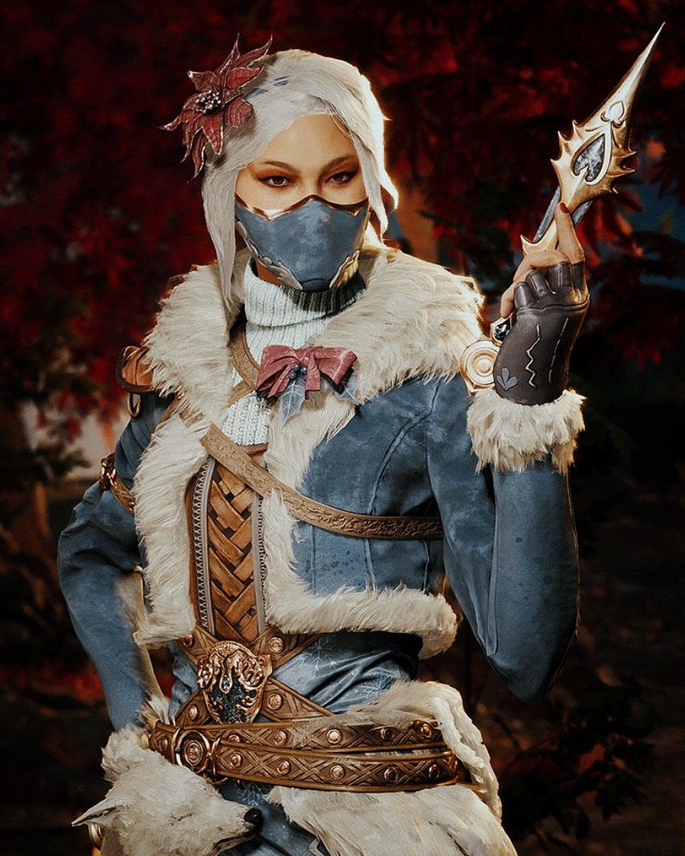 Kitana wishes those who take part in the festivities a Merry Christmas.