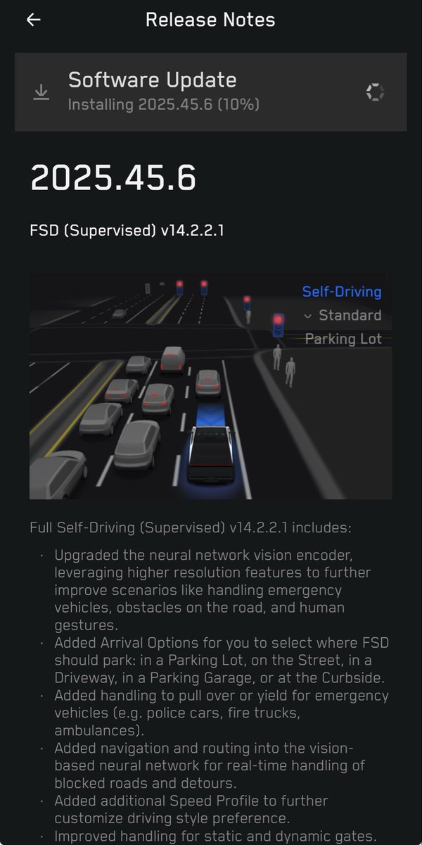 MarkGlyzewski's tweet photo. Thank you @Tesla_AI for the Christmas Day update! 📐🎄 https://t.co/HOUuGwdRNA