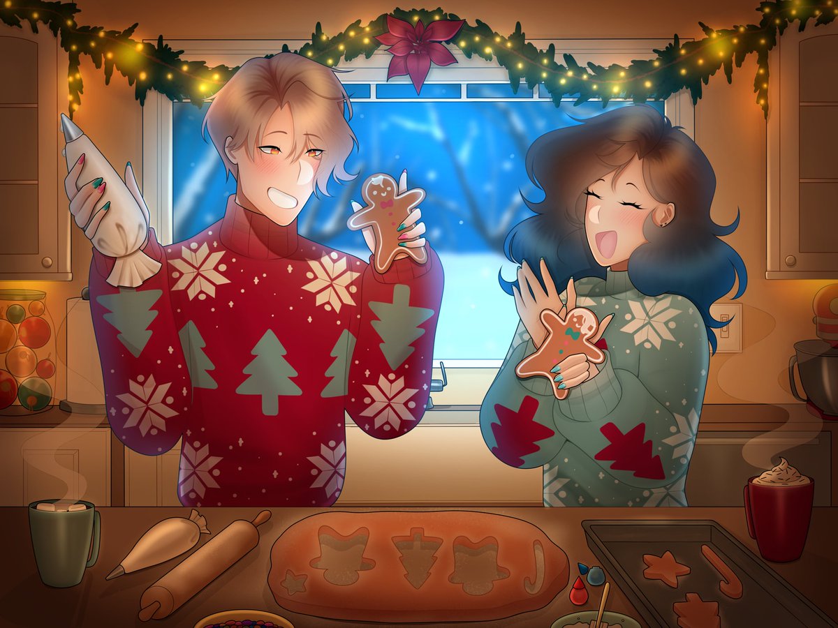 FuwaFrida's tweet photo. Happy holidays everyone! 🫶🏻 And specially to my secret Santa @_MariXiraM_ 🤭🩷

Thank you to @BlueberryChan11 for hosting the event and merry Christmas to you all! 🥹🫶🏻

#obeyme #obeymemc #obeymeoc #obeymeasmo #obeymeasmodeus https://t.co/UfE4oyV5FS