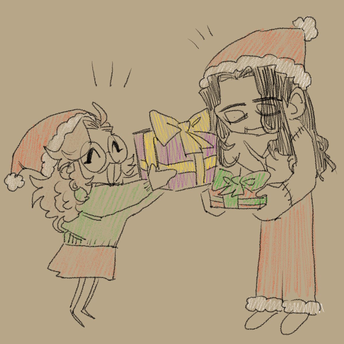 uerauerao's tweet photo. Merry Christmas, have some stupid doodles lol

#deadlock #deadlockfanart https://t.co/qvPi28zVb3