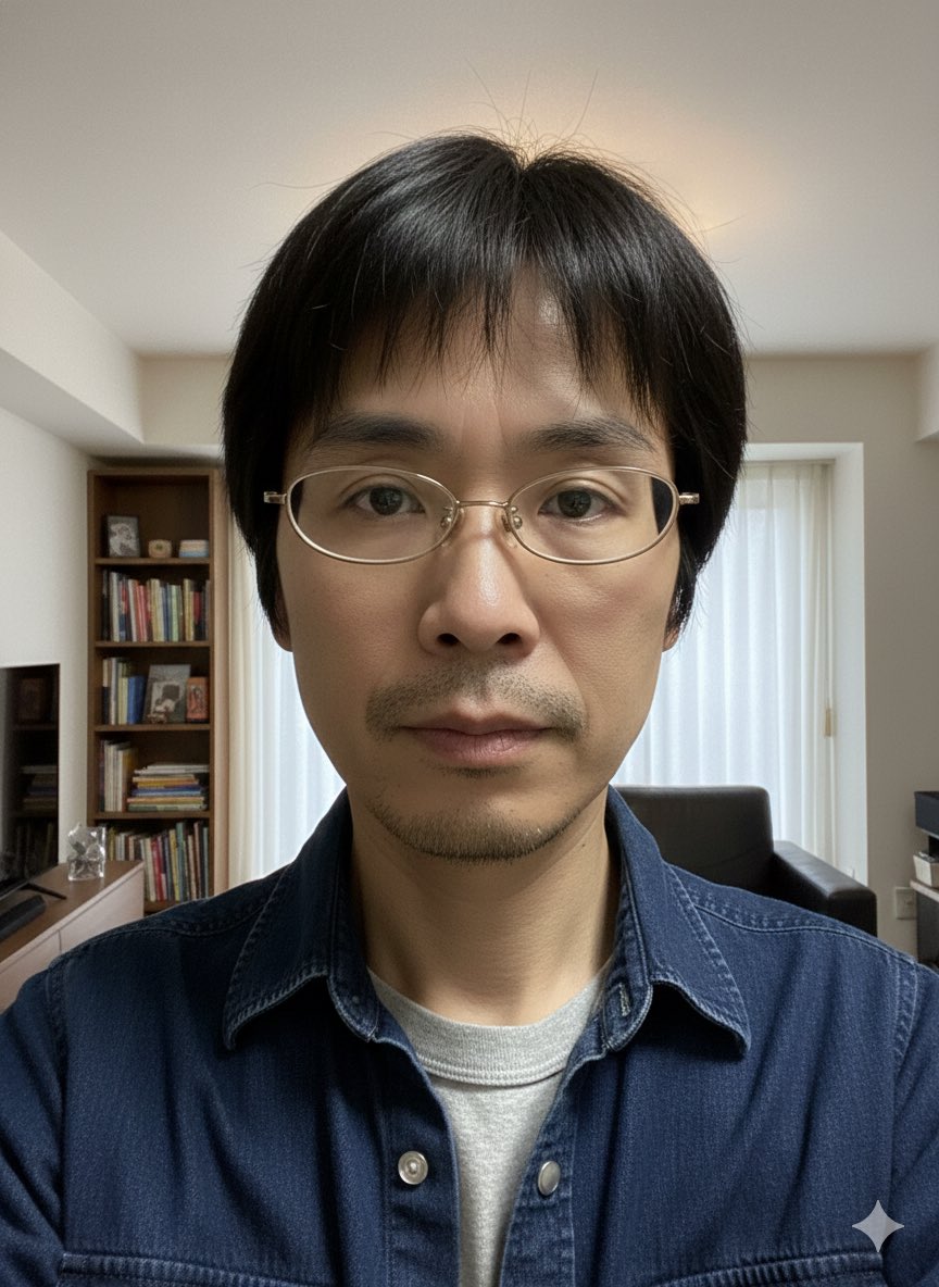 spring319's tweet image. 巷で流行っている自撮りをAIで男性化するやつやってみた。

左…Chat GPT
右…Gemini

Chat GPTの方が、ワタシ感ある。
目とか輪郭とか。