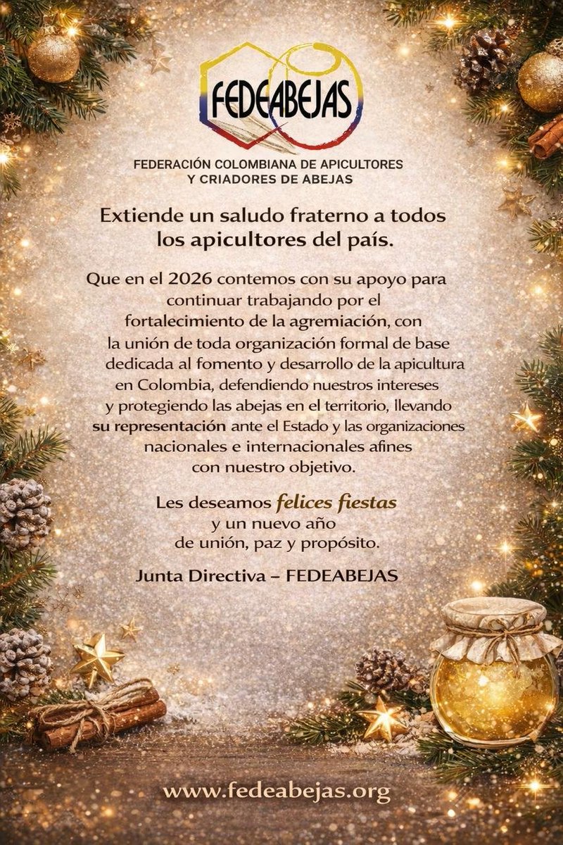 FEDEABEJAS - COLOMBIA (@fedeabejas) on Twitter photo 