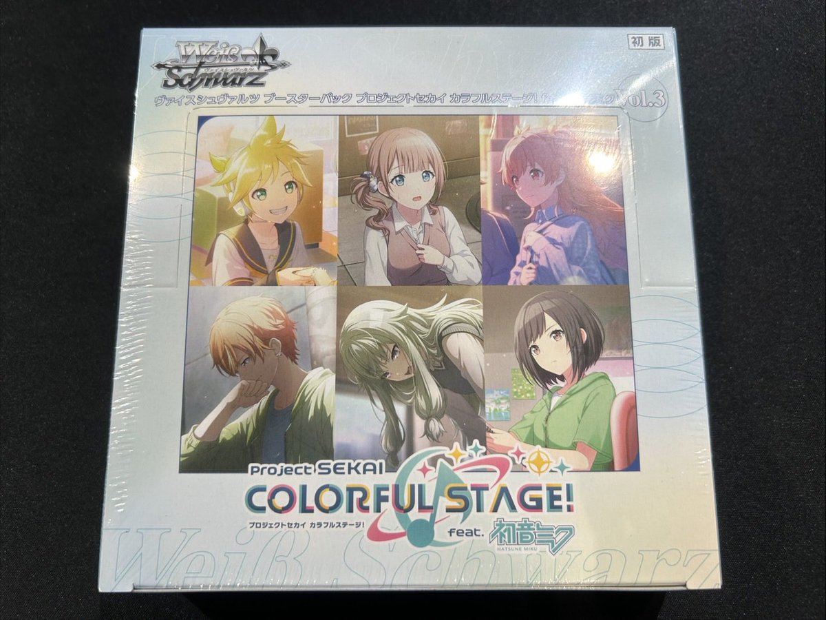 ✨【新入荷】✨ 🌟本日発売🌟 #ヴァイスシュヴァルツ 🎶 プロジェクト