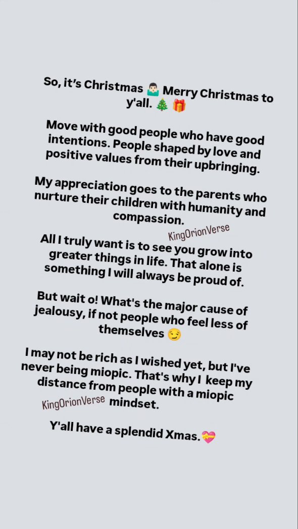 Grow, while I grow with you. It doesn't have to be me, that's what life is all about...
.
.
.
.
#kingorion #kingorionverse #viral #goviral #goviralpost #viralpost #follower
