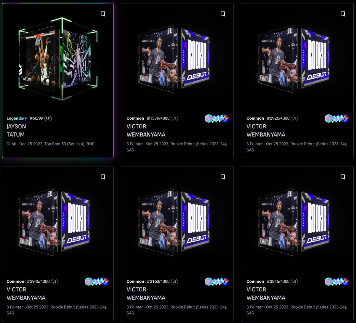 🎄One day left! Gift any Moment to the TopShotSecretSanta account and  receive a Moment back in return. It could be one of these grails!