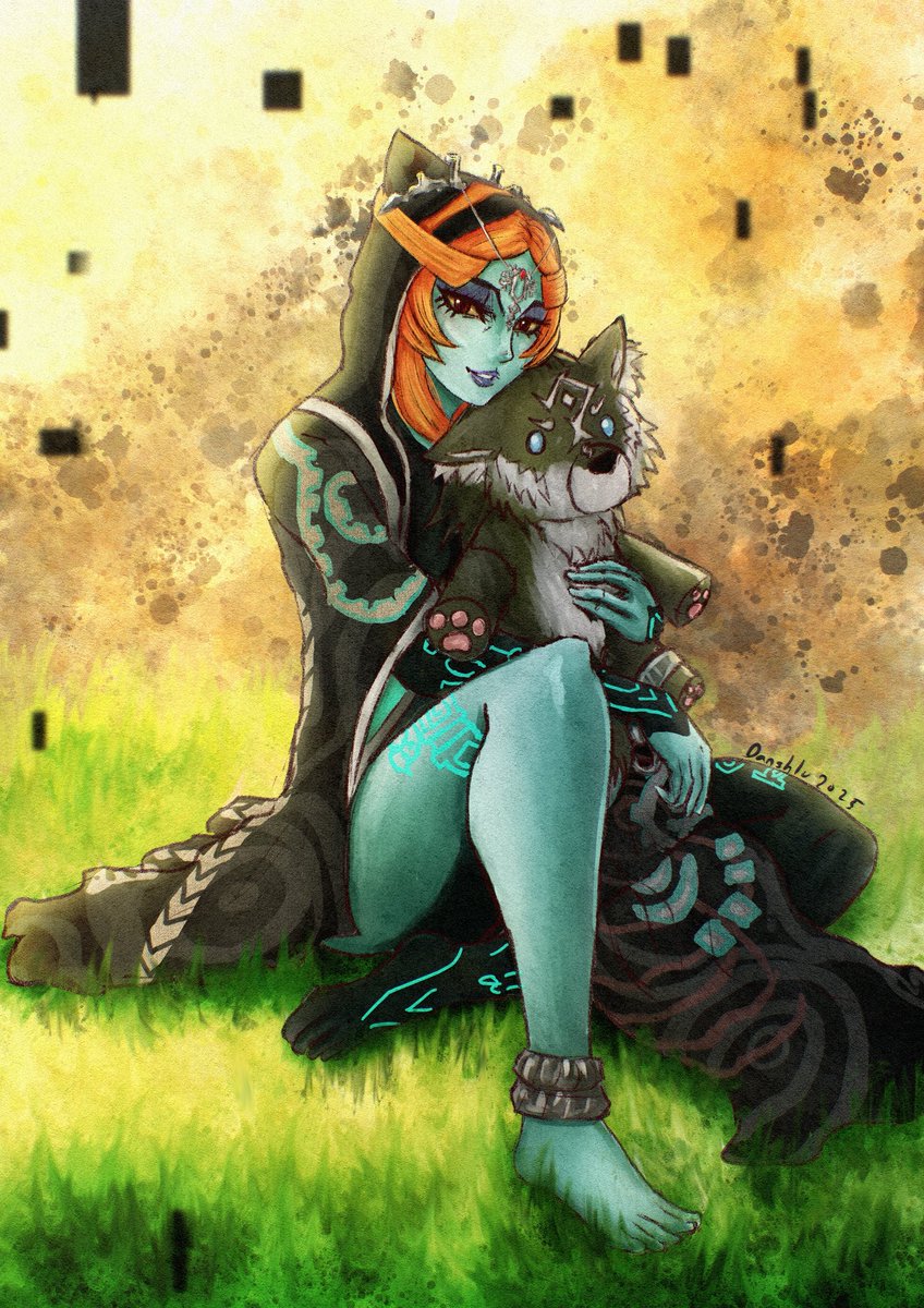 So I was part of a Zelda themed Secret Santa! So Merry Christmas <a href="/Midna_Twili_P/">Midna</a> ! Hope you like your gift :3

#ZeldaClaus