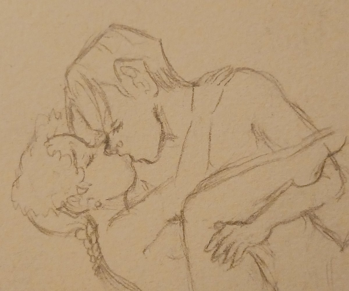 abbyxbr's tweet photo. "Can I see your sketchbo-" No. Fuck you 😭 https://t.co/l3NpoLyCfE