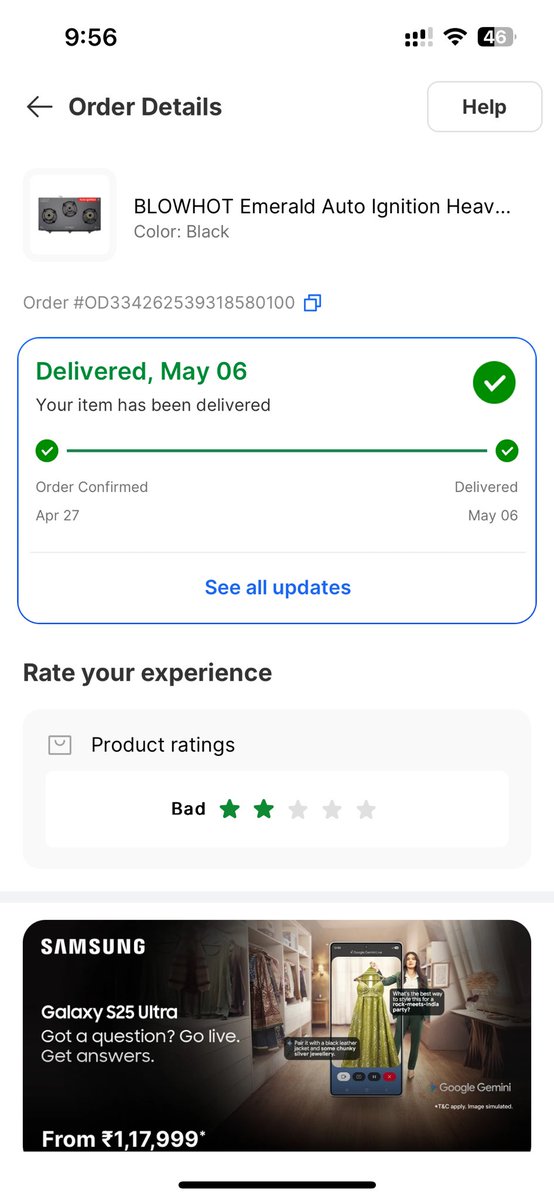 _ashu7osh_'s tweet photo. @blowhotofficial 
I want to ask from @flipkartsupport &amp; @blowhotindia are you both selling death?? What should I do as you see this is so risky for my whole family I make trust on Flipkart and Blowhot and purchase this shit product. Now tell me what should I do now?? https://t.co/JwEzdsUk06
