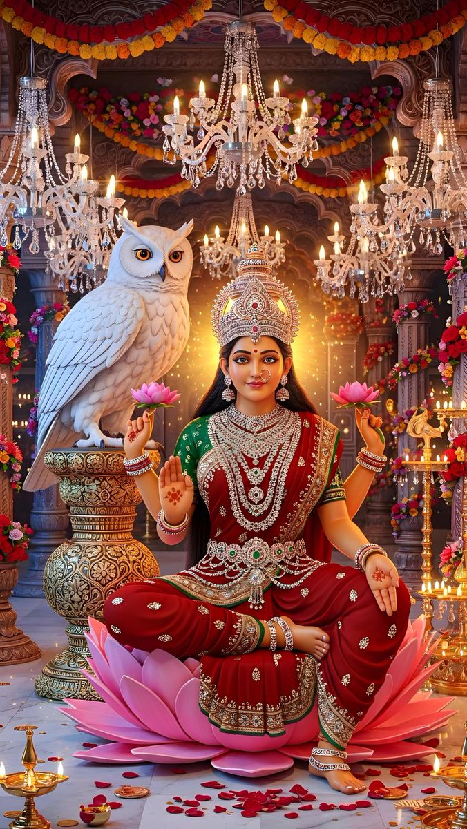 Ak_anksha_90's tweet photo. जय माँ लक्ष्मी 🙏 https://t.co/Yf7SXsgjOJ