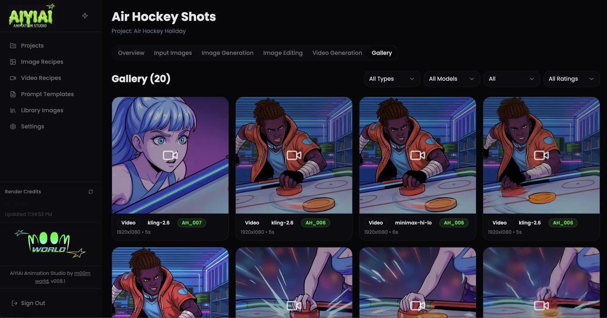 Spent my entire Christmas obsessively building our ai animation studio MVP. 

Code name: AIYIAI! 

The greatest gift under my tree will be this thing working with the ability to integrate into our prod pipeline by the time Jan hits.