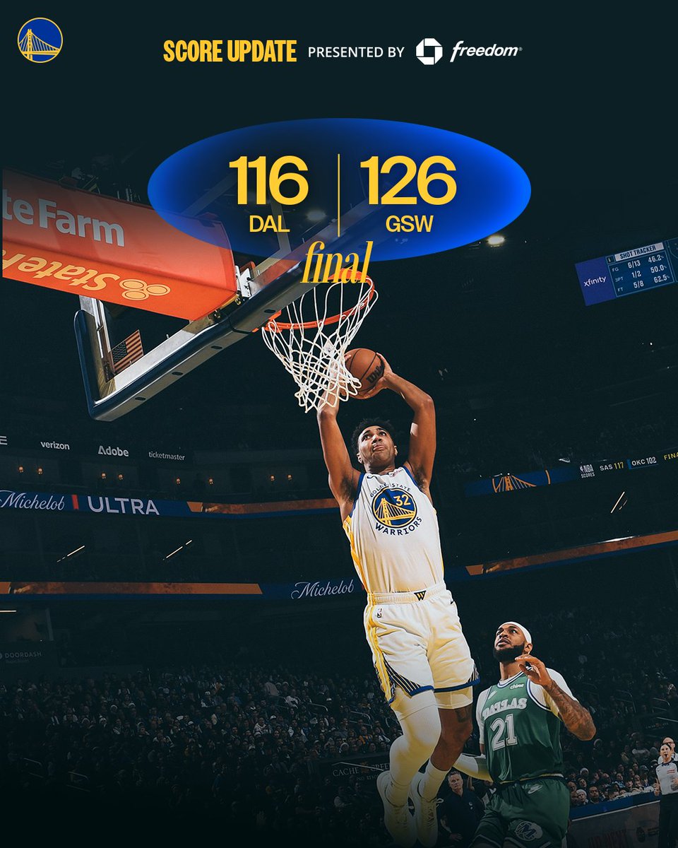 Dubs delivered a W 🎁