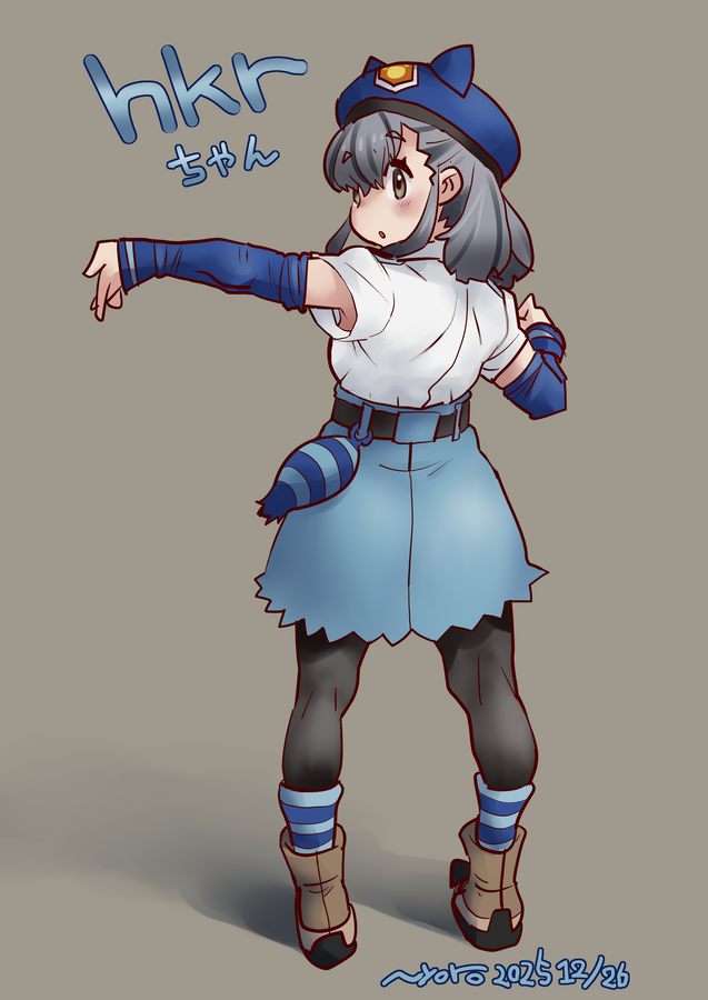 「hkrちゃん公式絵寄りのバランスで描いたです」|のろ～りのイラスト
