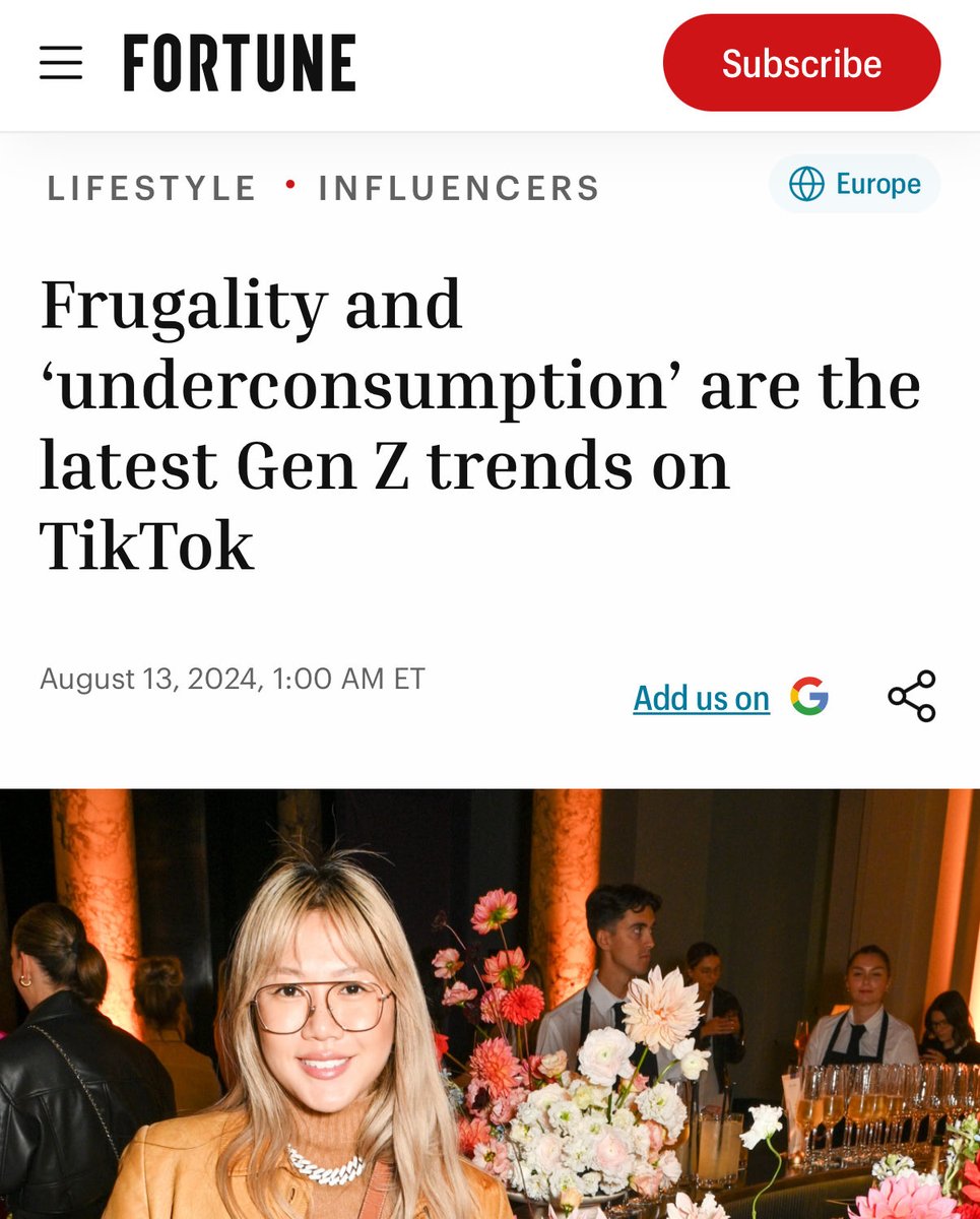 If this trend catches on and has legs it will hurt the US economy.  

It depends on consumers spending like drunken sailors to survive.