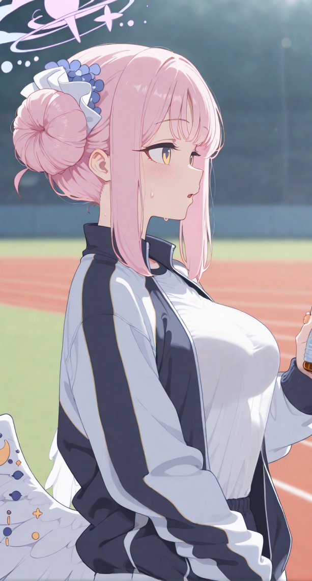 休憩中の聖園ミカ sfw