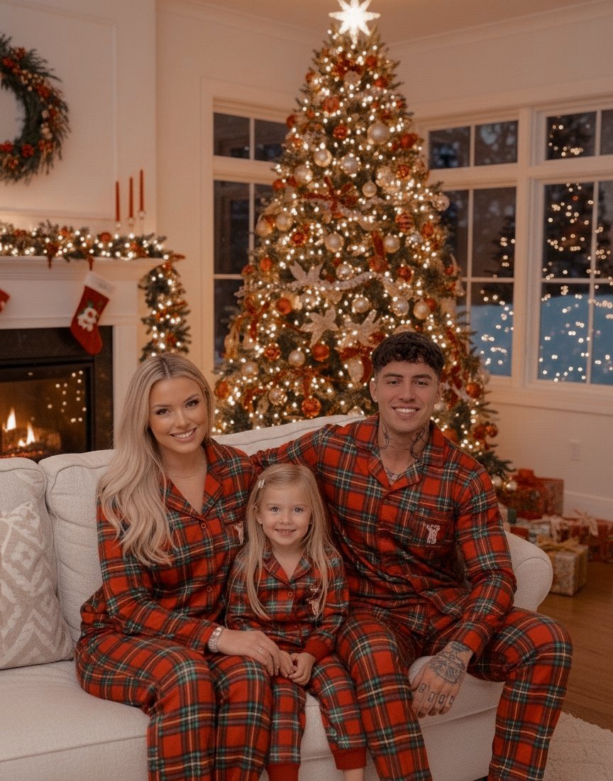 sckmath's tweet image. Criando memórias que aquecem o coração. Nossa noite mágica, tudo por vocês meus filhos! Que a magia do Natal alcance a todos, hoho 🎅🏻🎄❤️