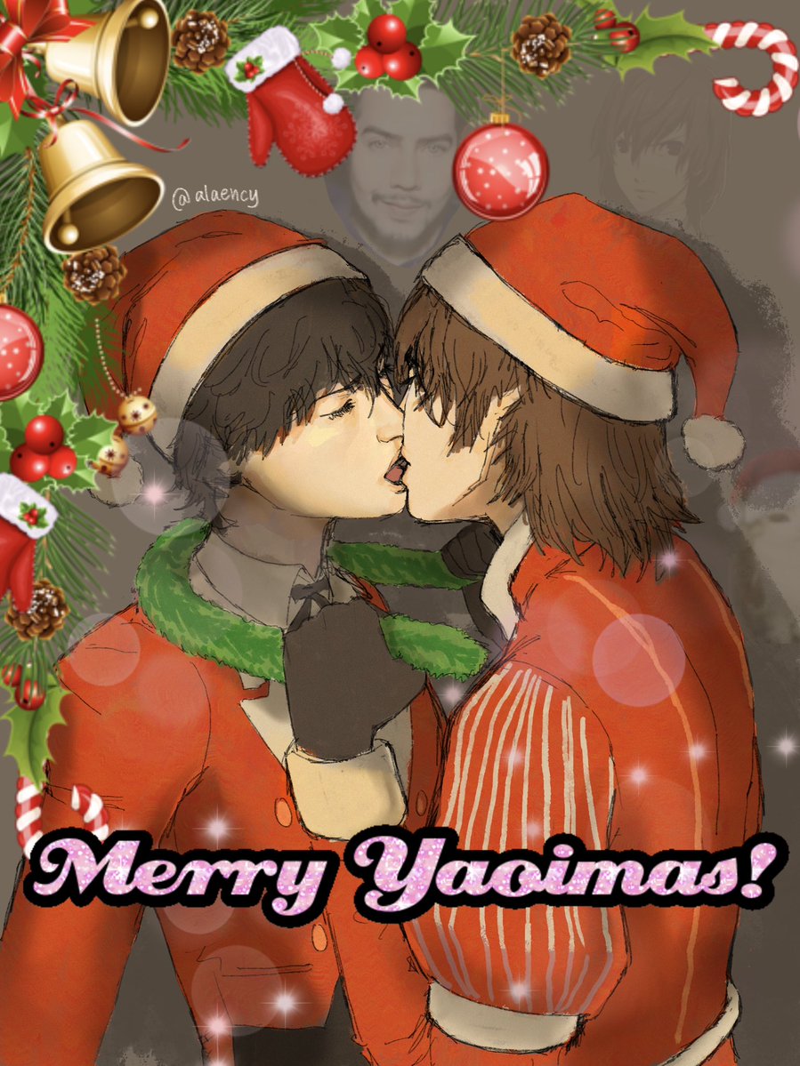 alaency's tweet image. Merry Yaoimas everypony!!!