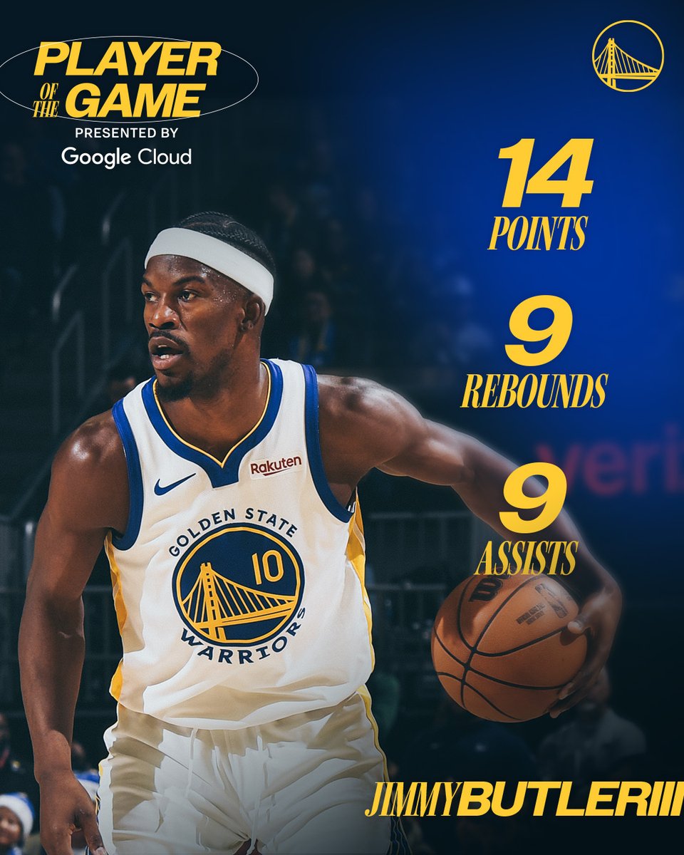 No. 10 was everywhere tonight 🙌
@googlecloud || Player of the Game