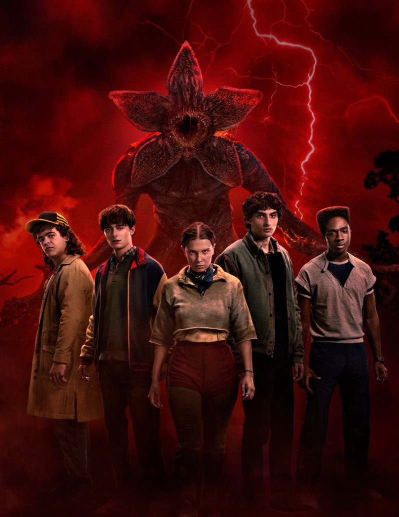 DiscussingFilm's tweet image. Vol 2 of ‘STRANGER THINGS’ Season 5 is now streaming on Netflix