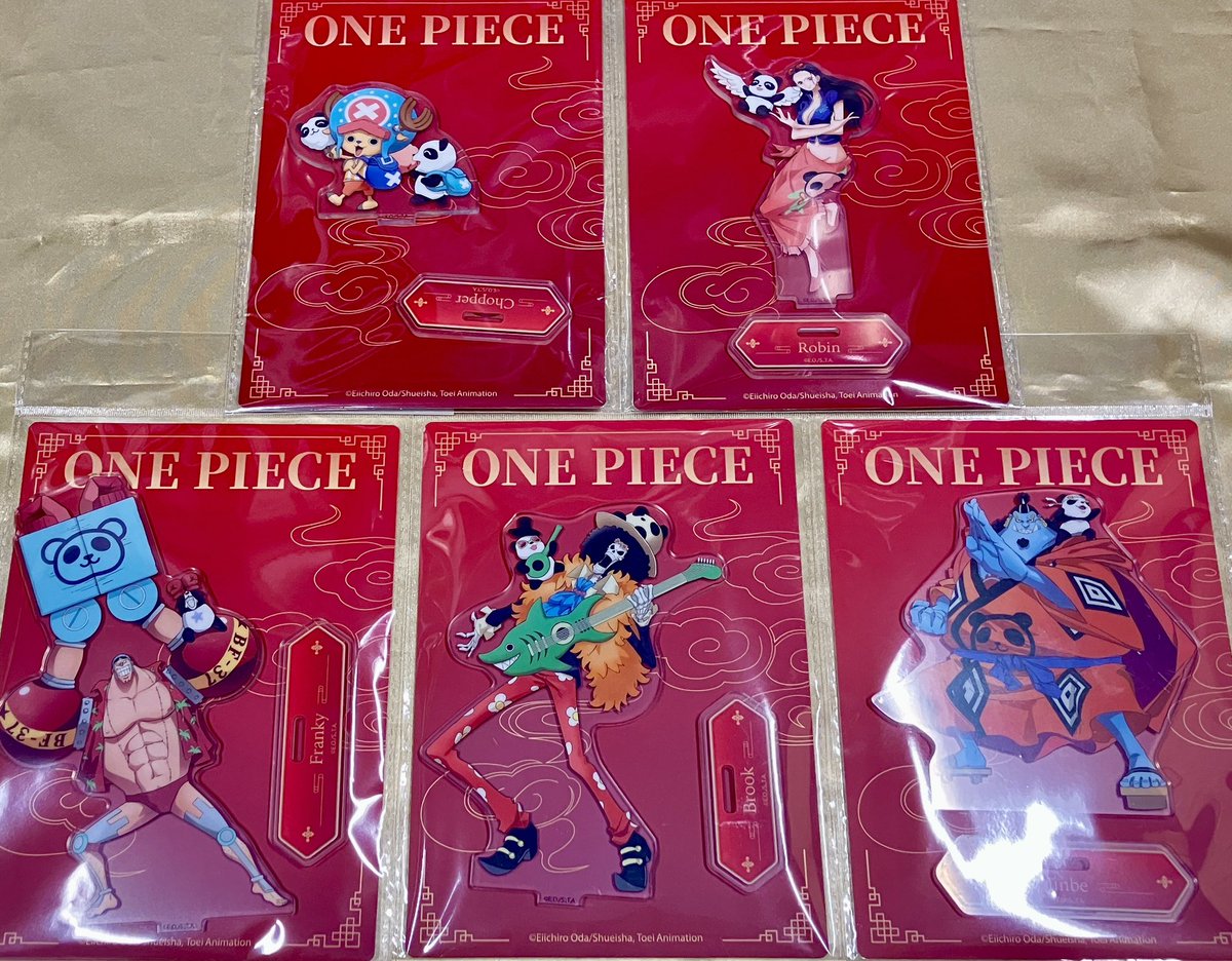 新商品】麦わらストア上海オリジナル アクリルスタンド(全10種) ルフィ