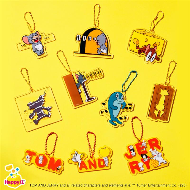 本日発売開始✨ ＼ #Happyくじ 『TOM and JERRY FUNNY ART!』第5弾