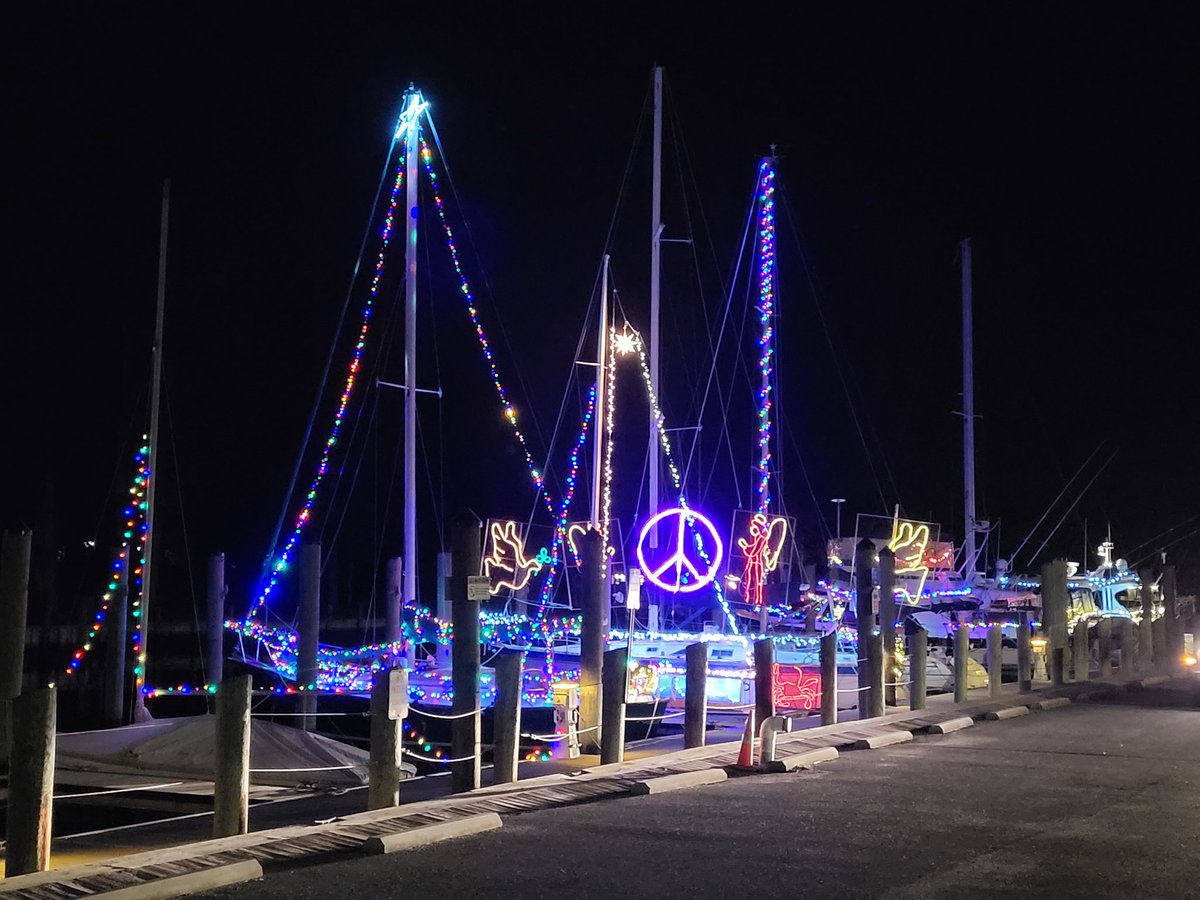 Merry Christmas one and all! 
Photo of the marina in Onancock, VA🥰🎄🎅