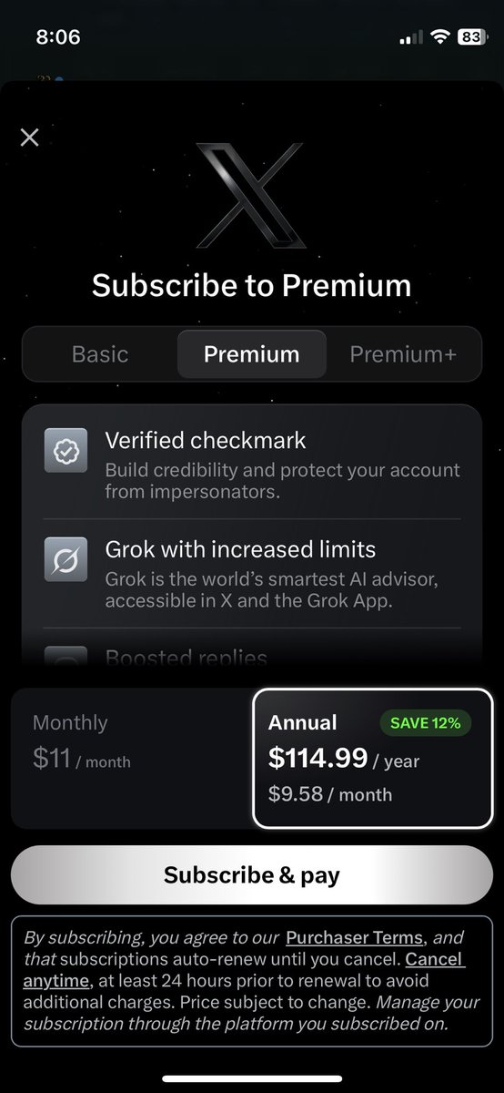 the fact that the website owned by a 🅱️illionaire is constantly begging on hand and knee for me to pay them to force people to see my posts to
me indicates that the website may be dying