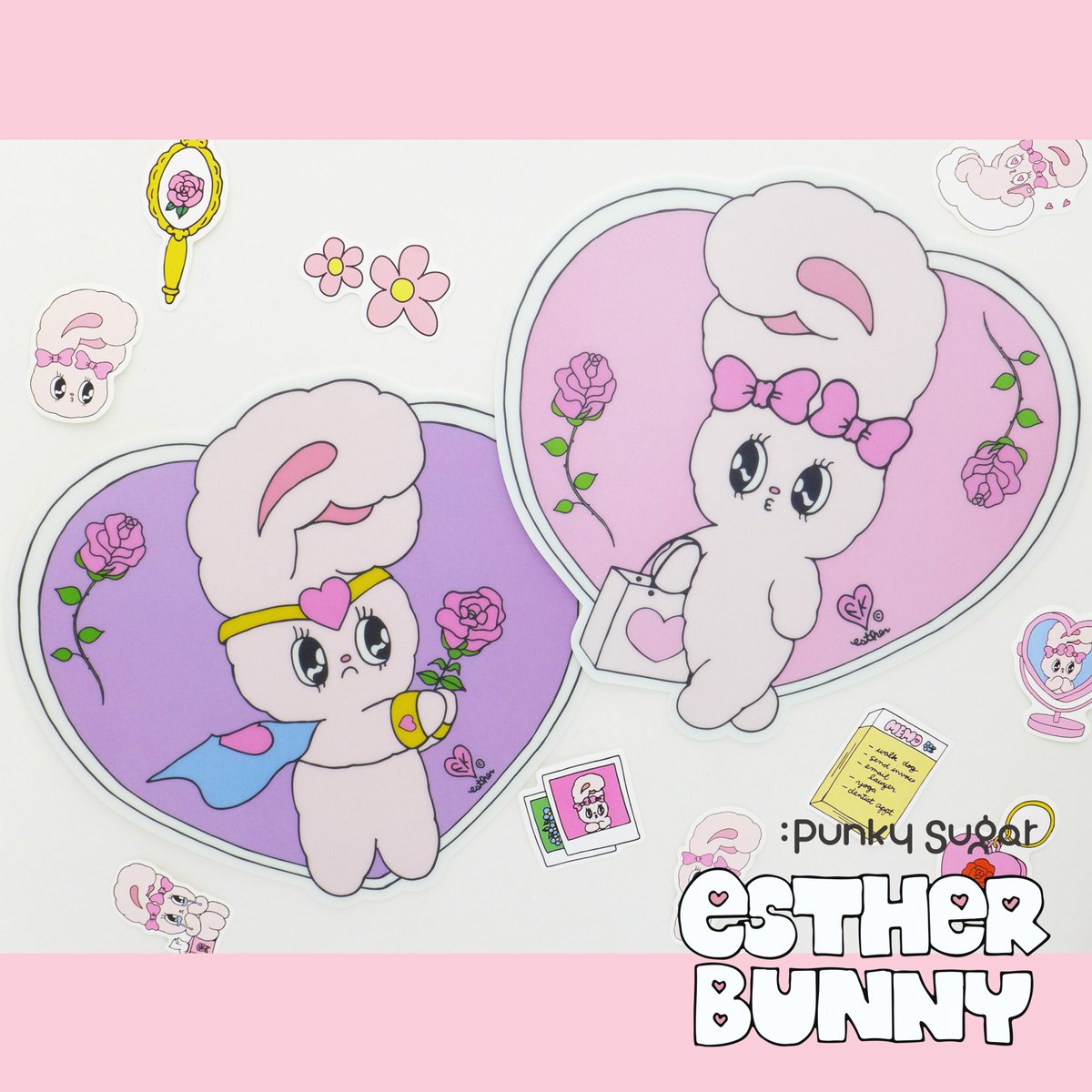 Punky_Sugar's tweet photo. ✨🐰エスターバーニーマウスパッドでかわいさ爆発！ 💖💫
華やかなピンク色と愛らしいエスタバニデザインで日常の中にきれいなポイントをプラスしてください！ 🌸✨
今すぐ会ってみてください! 🎀

#エスターバニー #estherbunny #punkysugar

https://t.co/wF8tPotcoJ https://t.co/NA76iA2PW4