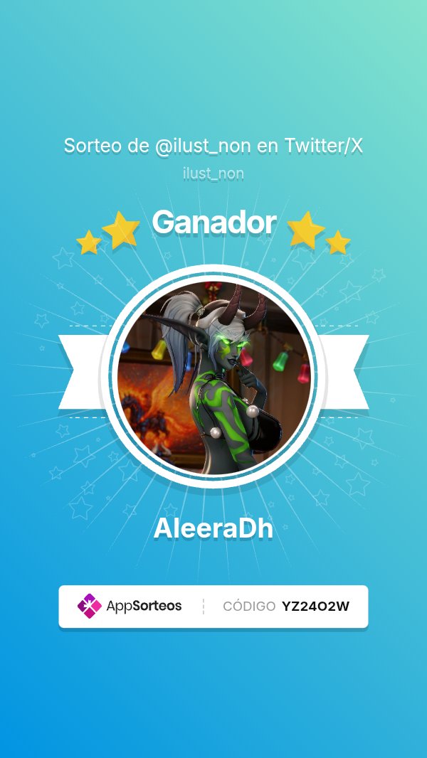 🌟THE ART RAFFLE HAS ENDED🌟

<a href="/Caerbear1/">Caerbear</a> is the winner of the full body illustration!!! 

And... I've decided to give a half body illustration as second prize, <a href="/AleeraDh/">Aleera</a> Is the winner!!!

Certificación Links:
app-sorteos.com/w/41MNJ7N
app-sorteos.com/w/YZ24O2W