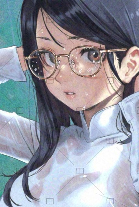 3年前にアイビスで描いた濡れアオザイちゃん 