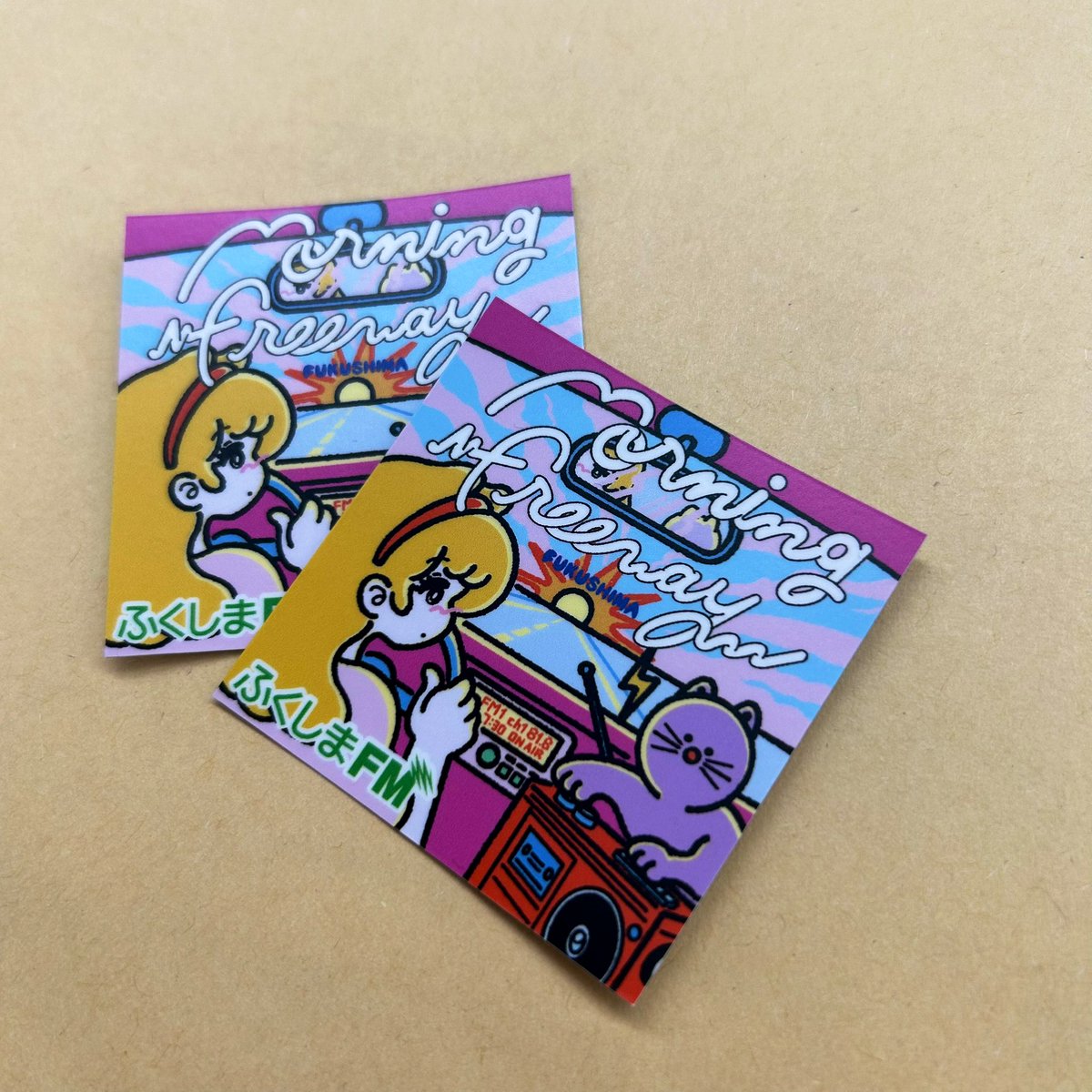 絶ッッッッッ対に年内につくりたかった #モーフリ のステッカーが