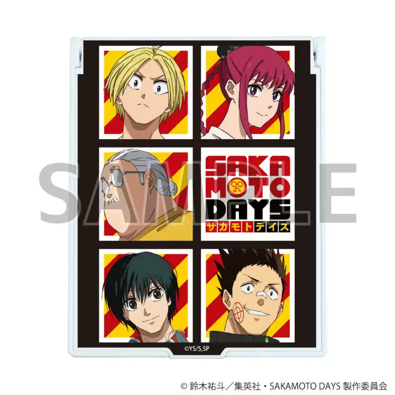 eeo Storeにて販売中です デカキャラミラー「SAKAMOTO DAYS」01/コマ