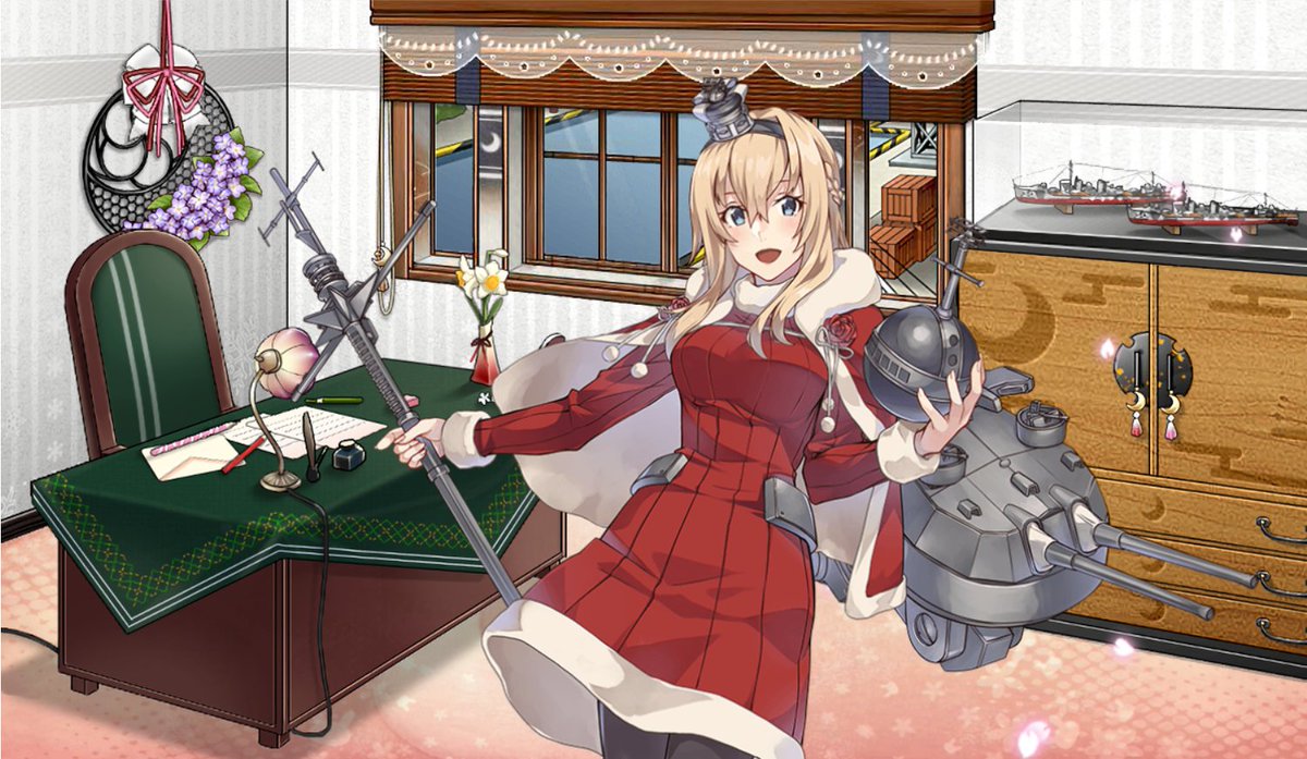 ウォースパイトさんとヴァリアントさんどっちも素敵で好き・・・ #艦これ