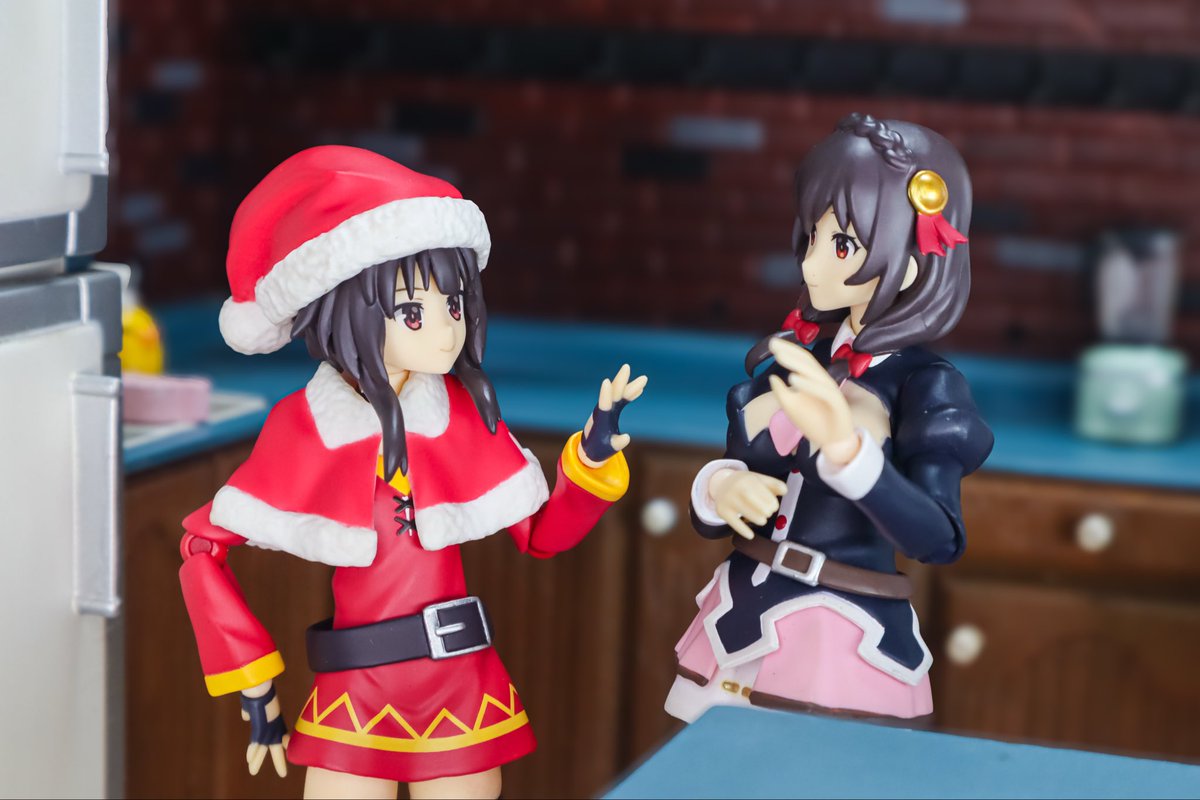 ColorlessTune's tweet image. Wishing you an explosive Christmas. 

#GoodSmileCompany #GSC #Figma #Konosuba #Megumin #Yunyun #GSCFiguresIRL #figma写真部 #ToyPhotography #Christmas #Holidays #XMas