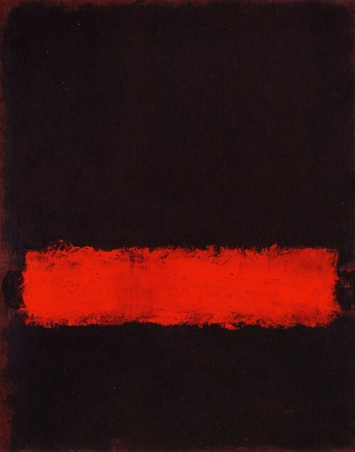 artistrothko's tweet photo. Black, Red and Black #artbots #rothko https://t.co/zXqSpnM7Ww