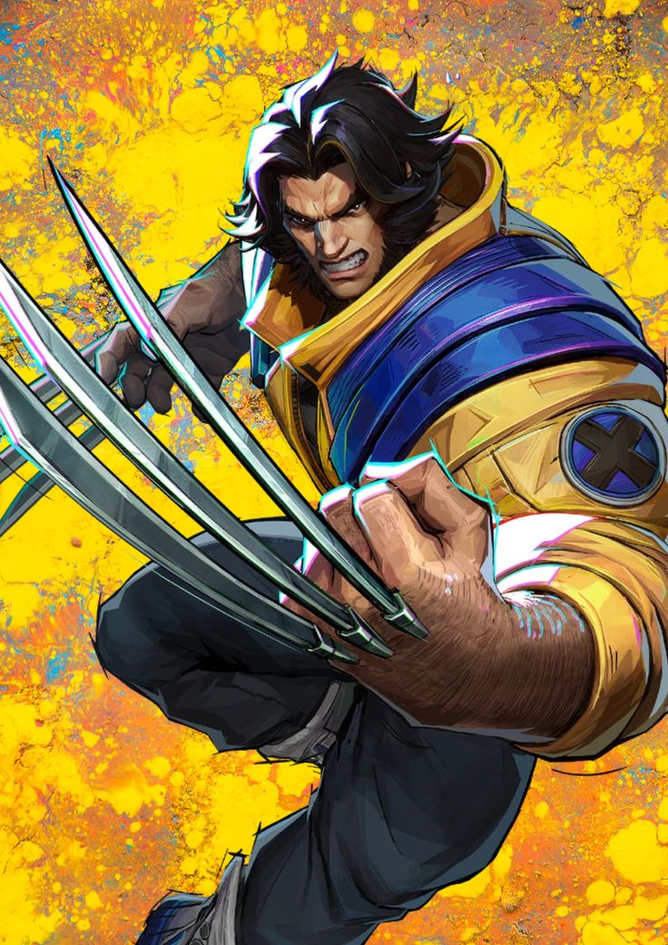 BrasileiroChild's tweet image. Wolverine vs Raiden