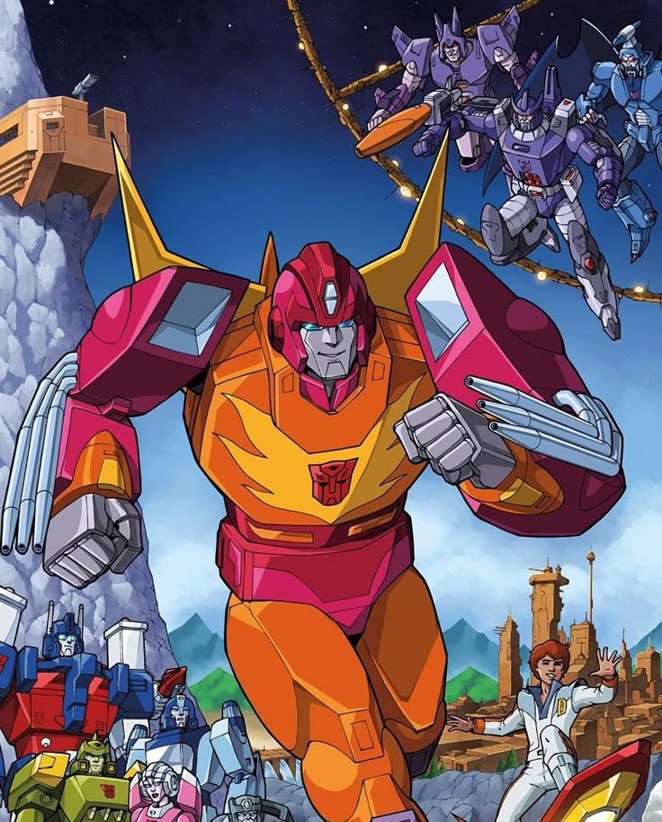 BrasileiroChild's tweet image. Mark Grayson vs Hot Rod/Rodimus Prime (G1)