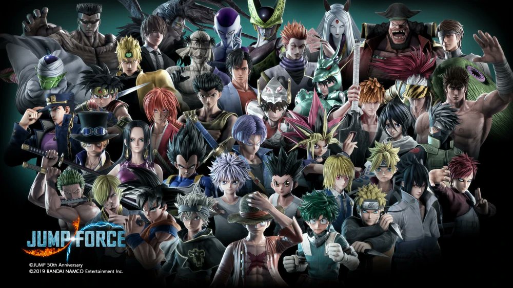 BrasileiroChild's tweet image. Jump Force vs Super Smash Bros. Ultimate