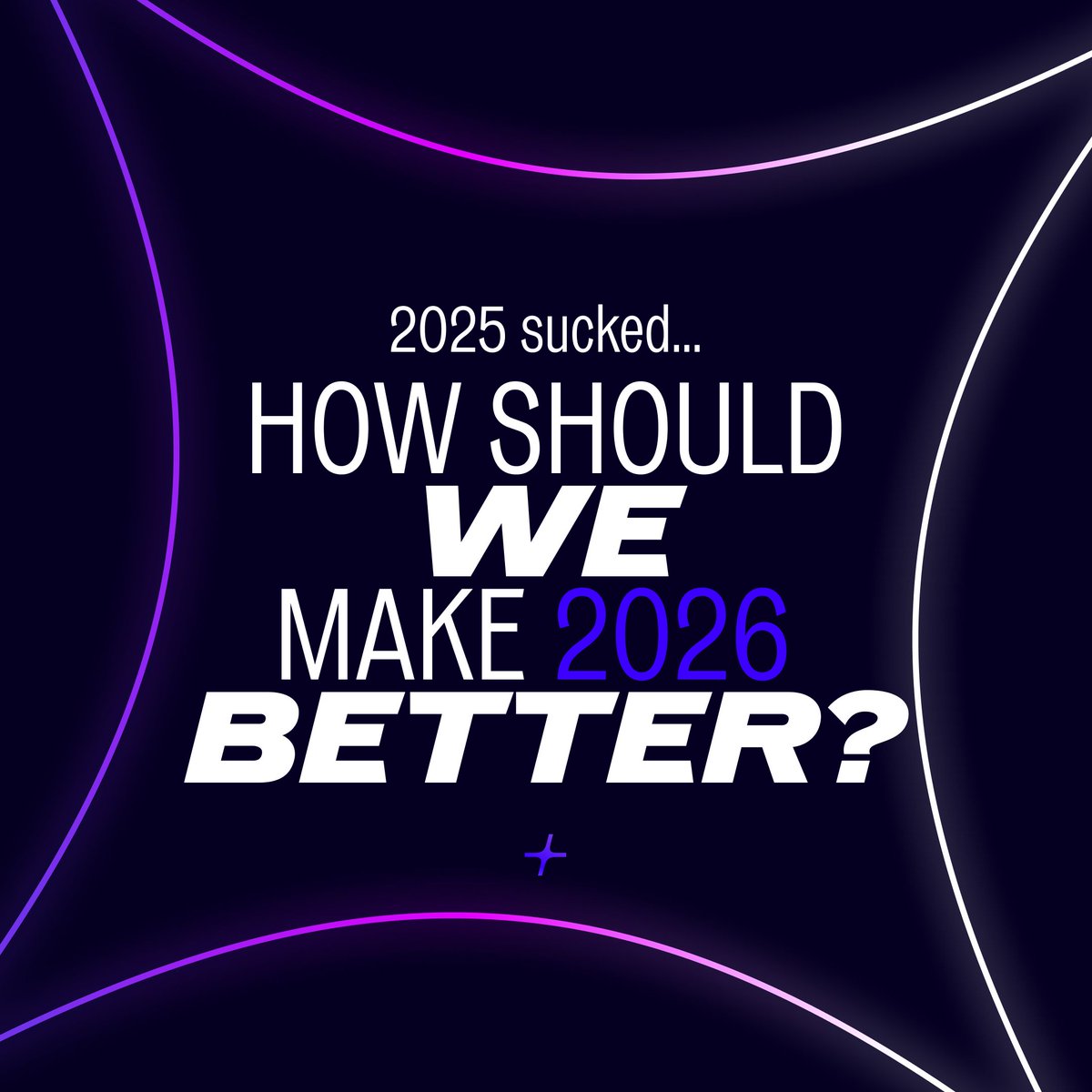 one week before we end the year with another "i haven't showed" joke!

What do you want to see on Spark in the next year?