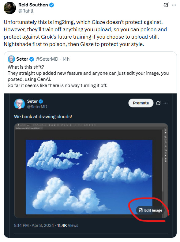 If shit looks wonky from me here, this is why. 

Join my discord if you want to see the clear images ✌